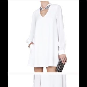 Bcbg white dress size xxs